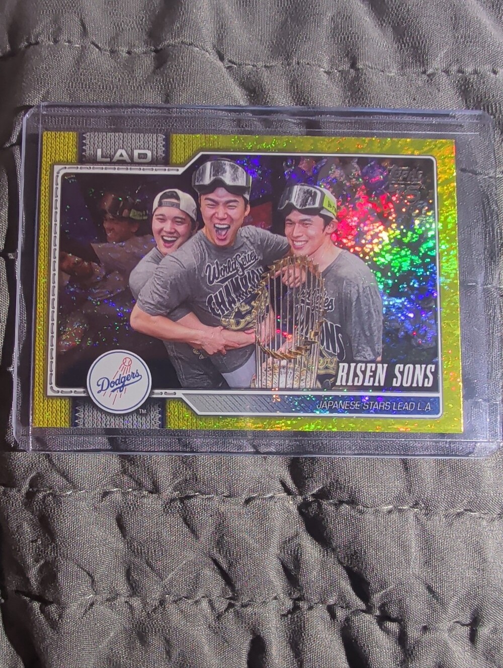 2026 Topps Series 2 - Risen Sons- #642 Yellow Holofoil /399